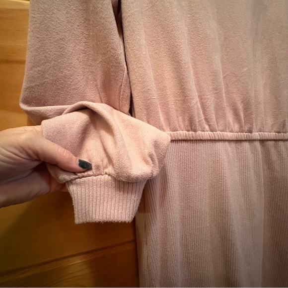 Nine West Poet Sleeve Sweater Dress Lilac Size M. Sooo soft!!! - Picture 3 of 8